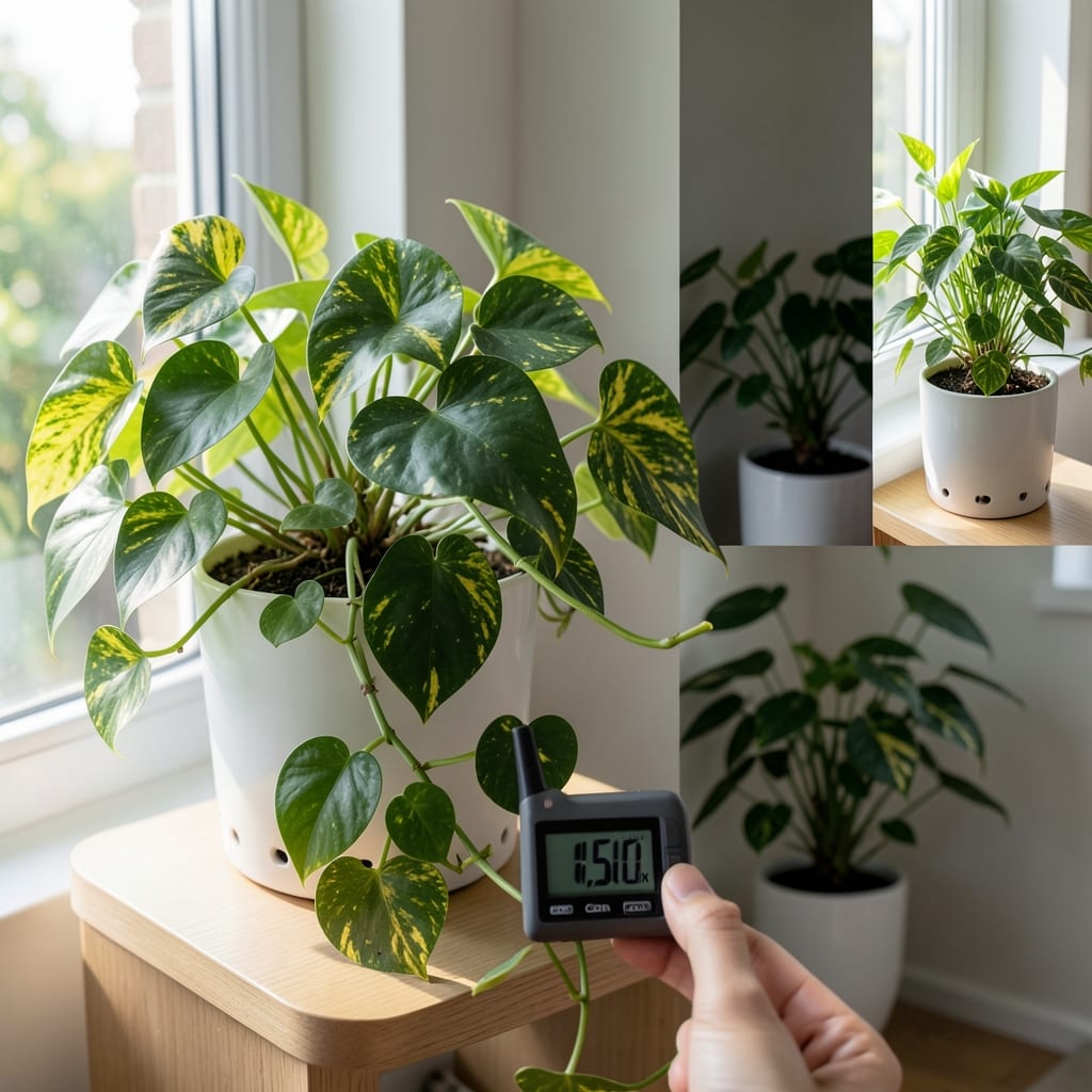 How Much Light Does a Pothos Plant Need: Thriving in Low to Medium Indirect Sunlight