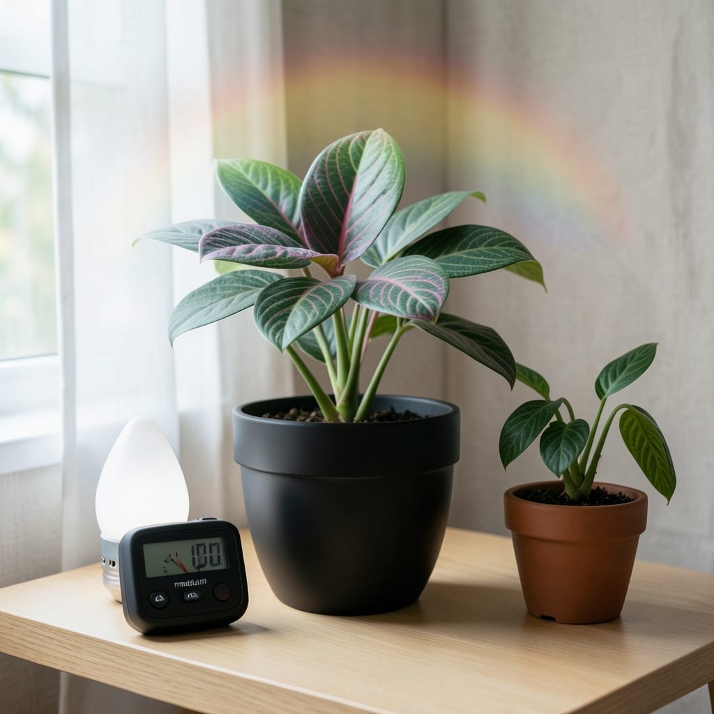 How Much Light Does Prayer Plant Need: Bright Indirect Sun for Thriving Foliage