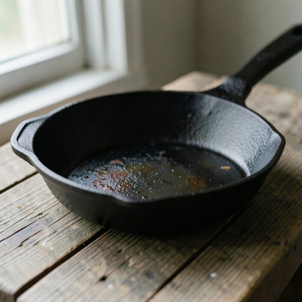 The cast iron skillet