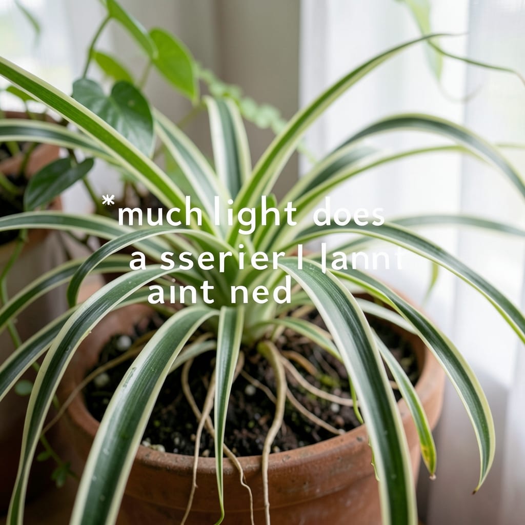 How Much Light Does a Spider Plant Need: Thriving Growth Zones Explained